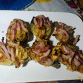 El cooksnap de Sandra cuando hizo Alcachofas frescas gratinadas con bacon y queso.