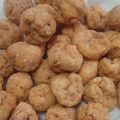 Cooksnap dari Astuti Mae untuk resep Bakso salmon goreng