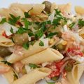 El cooksnap de Quino LC cuando hizo Ensalada de pasta para llevar 🌲 🏖.