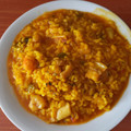 El cooksnap de Julián cuando hizo Arroz meloso con gambas y calamares.