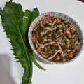کوک اسنپ miss reyhaneh بعد از امتحان کردن آش اسفناج.
