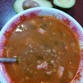 El cooksnap de Liliana Garcia cuando hizo Lentejas con tocino.
