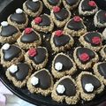 صورة من 👩🏻‍🍳Zûø_Rįãf👩🏻‍🍳، شاركها بعد تجربة وصفة قلوب الشوكولاتة ولا اروع على طريقتي