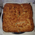 El cooksnap de Nataly cuando hizo Queque/budín de plátano/banana sin huevos ni leche.