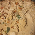El cooksnap de iseul sook cuando hizo Pollo con vegetales a la crema.