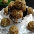Sadhana Parihar's cooksnap of when they made Dates& Peanut Ladoos.