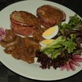 Cooksnap από tahitian στη συνταγή Φιλετάκια μινιόν με υπέροχη σάλτσα μανιταριών