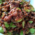 Cooksnap dari Faira Adela untuk resep Sambal petedas (Pete teri pedas)