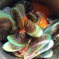Cooksnap dari Iiq Halis Rifqiyah untuk resep Kerang Hijau Kuah Kuning Pedas