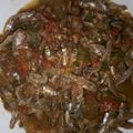 Alex Otieno's cooksnap of when they made Stewed omena special with milk.