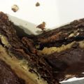 Angie's cooksnap of when they made Reese's style brownie.
