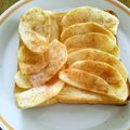 tapicoco's cooksnap of when they made アップルパイの味✿りんごトースト.