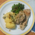 El cooksnap de Pedro S. Rguez. Rguez. cuando hizo Pechugas de Pollo al vino blanco con guisantes.