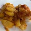 El cooksnap de gines cuando hizo Bacalao a la portuguesa.