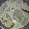 Cooksnap dari Anaphalis javanica untuk resep Es alpukat kocok