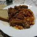 El cooksnap de Skan cuando hizo Guiso de costilla de cerdo y garbanzos.