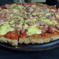 El cooksnap de bel martino cuando hizo Pizza integral con provenzal al oreganato.