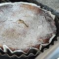 El cooksnap de Silvina Santarrosa cuando hizo Pastel de almendra y ricota (sin harina).