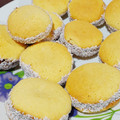 El cooksnap de Mara👁️👄👁️ cuando hizo Alfajores de maicena de Doña Petrona.