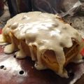 El cooksnap de Andrea cuando hizo Budín de mandarina en licuadora.