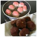Cooksnap dari Mimi Mulyono untuk resep Bola daging sapi isi telur puyuh bumbu tomat
