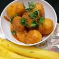 Marthak Jolly's cooksnap of when they made સ્પાઇસી ભુંગળા બટાકા.