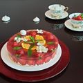 Сooksnap від Альона, який(а) приготував(ла) Йогуртовий торт "Фрезьє".