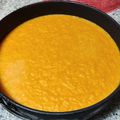 Cooksnap Maliza Azrain Sham semasa beliau membuat Mango Cheese Cake.