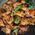 Sruthi Shakthivel's cooksnap of when they made நாட்டுக்கோழி சிந்தாமணி வறுவல்(chicken cinthamani recipe in tamil).