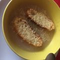 El cooksnap de Amparo cuando hizo Sopa de cebolla.