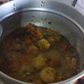 El cooksnap de Tego cuando hizo Bori Bori de pollo.