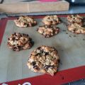Cooksnap de Lo Reine sur la recette Cookie healthy aux flocons d'avoine et chocolat