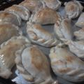El cooksnap de Laura Verónica (La Dama De Los Dragones) cuando hizo Empanadas de pollo al horno.