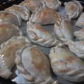 El cooksnap de Laura Verónica (La Dama De Los Dragones) cuando hizo Empanadas de pollo al horno.