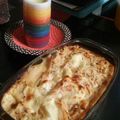 El cooksnap de Giovanna Arenas Cano cuando hizo Lasaña de pollo en salsa bechamel.