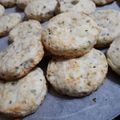 El cooksnap de Fescobar cuando hizo Galletitas de queso, orégano, sésamo y chía.
