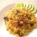 Cooksnap dari Widiyani Indrianingrum untuk resep Nasi kebuli daging sapi magic com #kitaberbagi