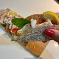 El cooksnap de Bea M cuando hizo Tacos de bacalao con crema de aguacate y pico de gallo.