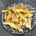 El cooksnap de Miguelo Ferrer Alberich cuando hizo Maccheroni al pesto de calabacín.