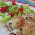 El cooksnap de Manuel Silva cuando hizo Canelones de carne molida.