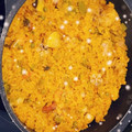 El cooksnap de Ana Prety CN cuando hizo Paella en cacerola.