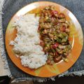 Zoltán Ritter Cooksnap-ja, amikor elkészítette a(z) Fűszeres Kung Pao csirke és rizs receptet.