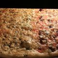 صورة من اريج وقبس ، شاركها بعد تجربة وصفة بيتزا،،بعجينة العشر دقائق🍴 بصراحة عجينة خيلة ،، وبتشهي🍕
