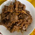 Cooksnap của Phương Yến khi họ làm theo món Gân bò kho gừng
