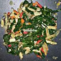 Cooksnap dari Windriayu untuk resep Tumis Daun Singkong Teri Jengki