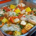El cooksnap de Patricia Moyes cuando hizo Cazuela de verduras en rodajas y pollo trozado picante.