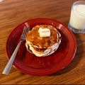 Blake Renuard's cooksnap of when they made Martha White muffin mix pancakes.