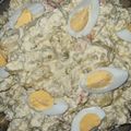 El cooksnap de Maria Garcia cuando hizo Ensalada de patata con salmón y salsa tártara.