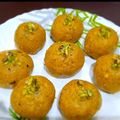 Swapnil Sharma का कुकस्नैप जब उन्होंने बेसन के लड्डू (besan laddu recipe in hindi) बनाया था।