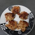 El cooksnap de Carmen Juárez Moreno cuando hizo "Hamburguesas" de atún y jamón serrano caseras.